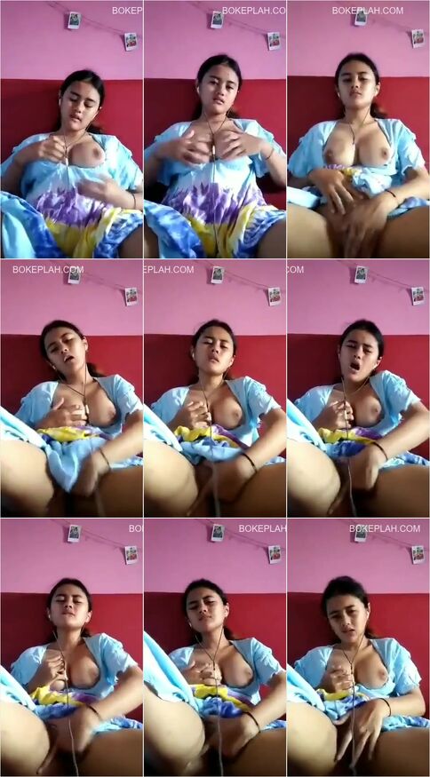 Video Sex Hanum ABG SMA nyoba sensasi berbeda Bahan Lokal