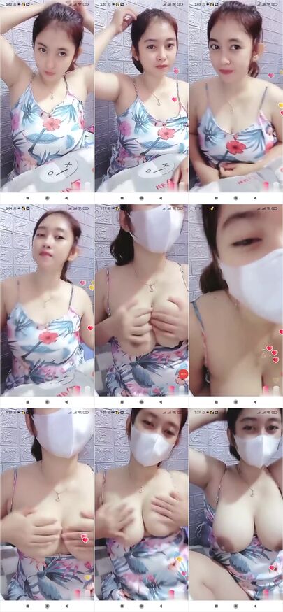 Thumbnail Video Sex Nabila Pamer Susu Dan Memek Tembem Berjembut  Bahan Lokal