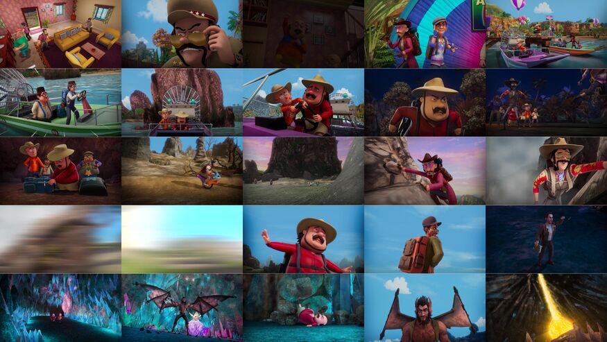 Motu Patlu And The Race To The Diamond Valley | Ranime