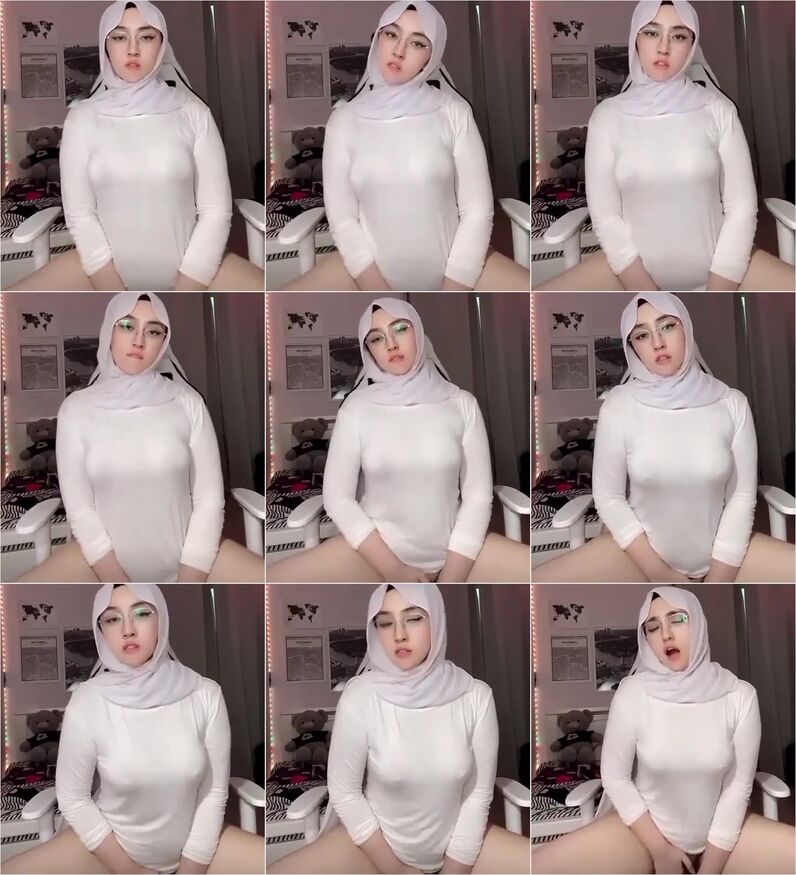 Video Sex 2 Hijab Putih Remas Remas Gak Pake Bra