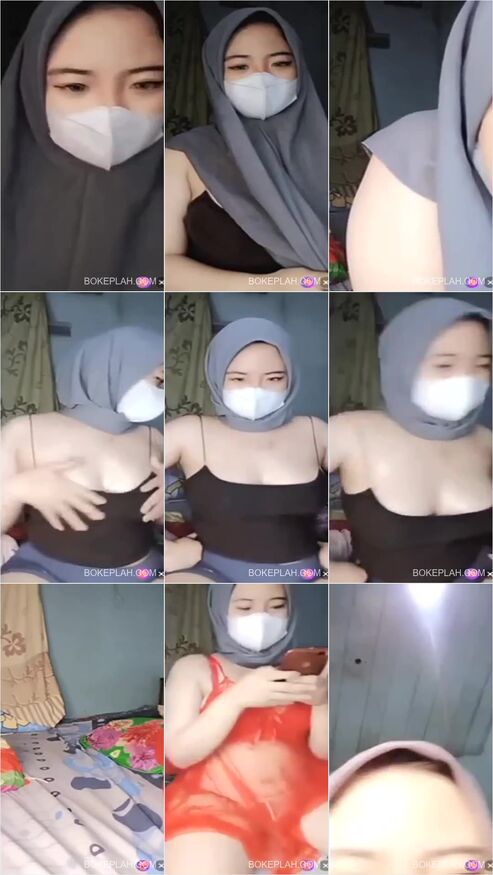 Thumbnail Video Sex live show cewek jilbab  Bahan Lokal
