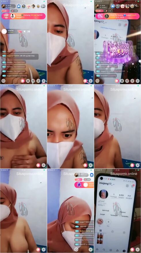 Thumbnail Video Sex Tania hijab hot  Bahan Lokal
