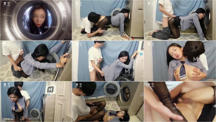 Thumbnail MAD 023 Property lady black silk seduces Han Yiren